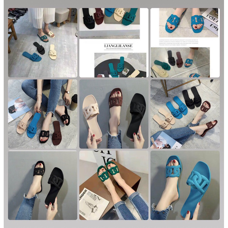 Dép Lê Xích Dép Nhựa Cao Su Chống Nước Đi Mưa Siêu Ềm Hàng Loại Đẹp