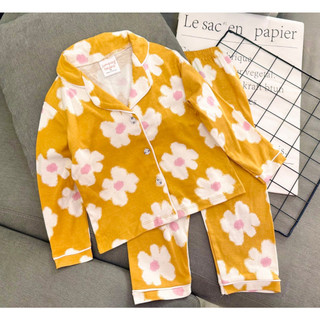  Đồ bộ bé gái, bộ ngủ dài tay cho bé gái size 8-22KG chất thun cotton mềm mịn mát