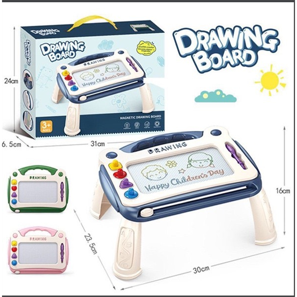 Bảng Viết Vẽ Thông Minh Tự Xoá Có Giá Đỡ