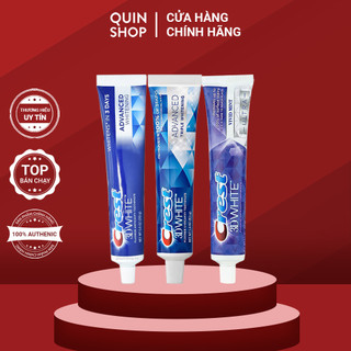 Kem Đánh Trắng Răng Crest 3D White Advanced Whitening, Triple Whitening, Ultra Whitening Vivid Mint Toothpaste
