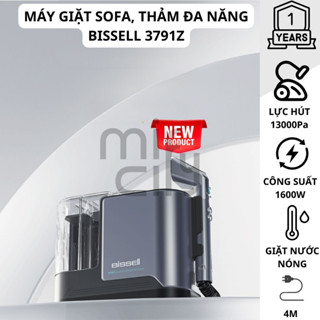 [CÓ SẴN] Máy giặt sofa thảm đa năng cầm tay thế hệ mới Bissell 3791Z, giặt nước nóng, lạnh, hơi nước