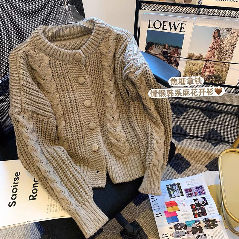 Khoác Len Dày Dặn VinTage Nữ