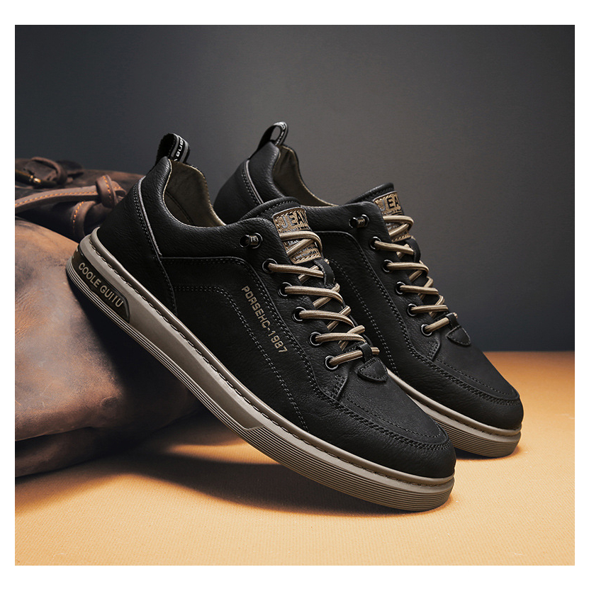 Giày thể thao sneaker nam Da PU chống nước, phong cách Hàn Quốc - Gh17 - 2SEVEN