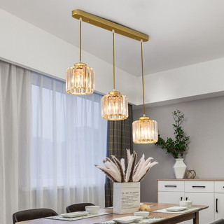 Đèn thả bộ 3 trang trí bàn ăn, quầy bar  (Tặng kèm bóng LED )