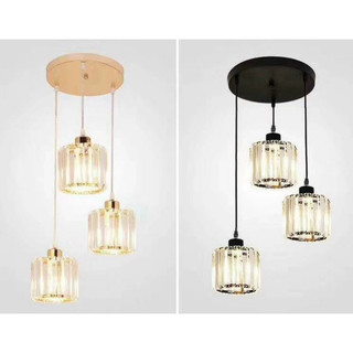 Đèn thả bộ 3 trang trí bàn ăn, quầy bar  (Tặng kèm bóng LED )