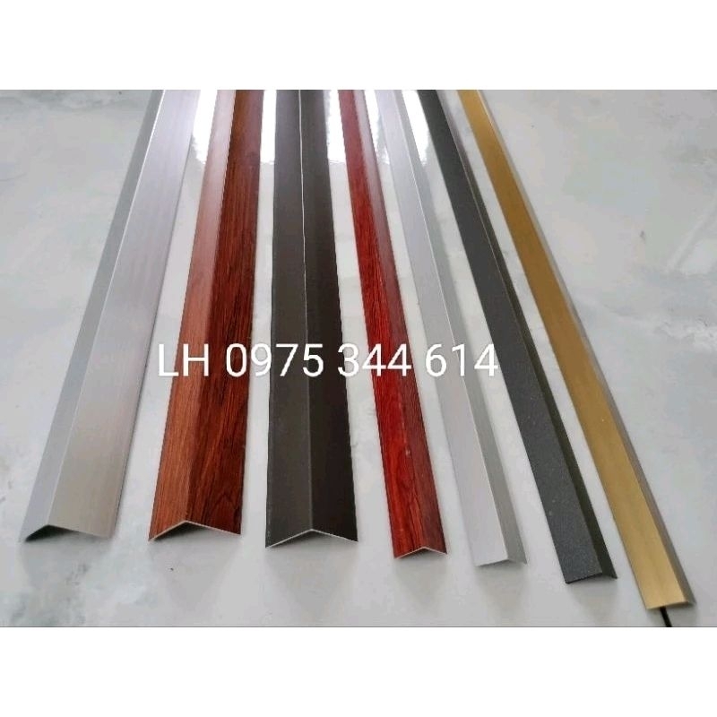 Nẹp nhôm, thanh V nhôm,nẹp mạ đồng
