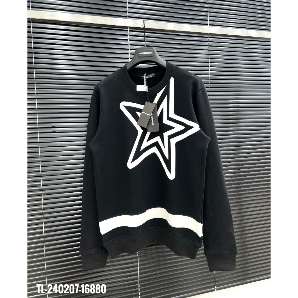 🔥Hot🔥Áo nỉ DG level họa tiết thiết kế hot trend Nam Nữ Thu Đông 2023