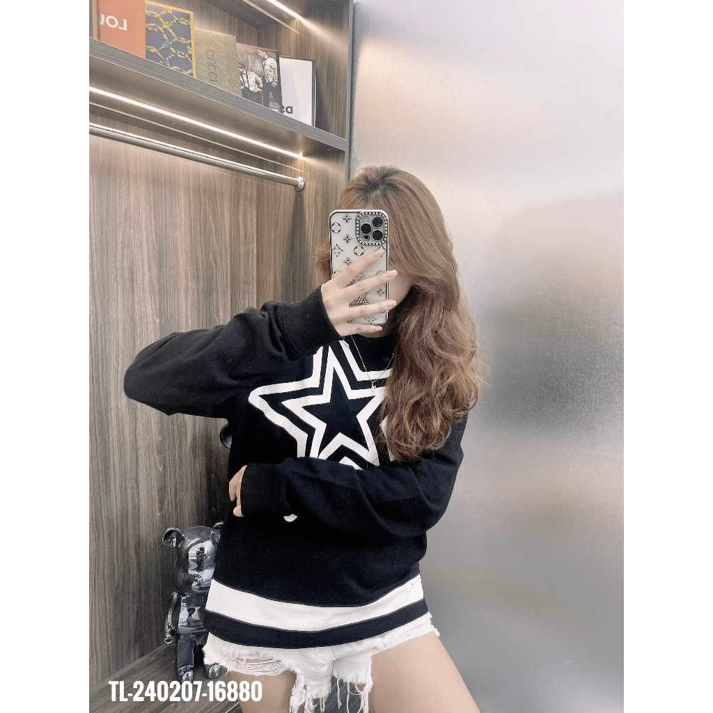 🔥Hot🔥Áo nỉ DG level họa tiết thiết kế hot trend Nam Nữ Thu Đông 2023