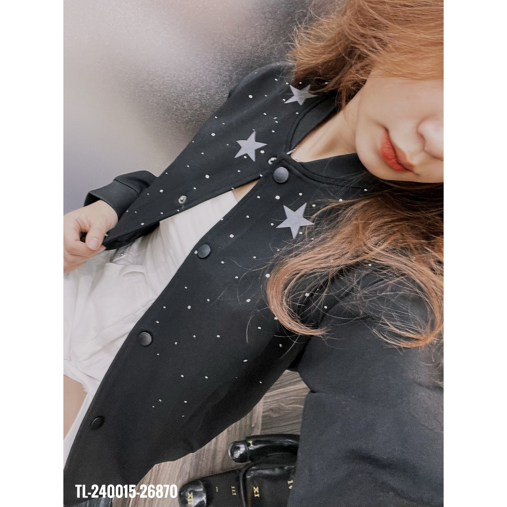 🔥Hot🔥Áo khoác bomber GVC in sao thiết kế hot trend Nam nữ New 2023