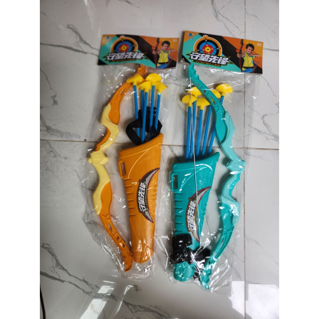 Combo Đồ chơi bắn cung tên đầu dính có gùi đựng tên xinh xắn