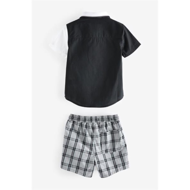 Set bộ bé trai áo sơ mi