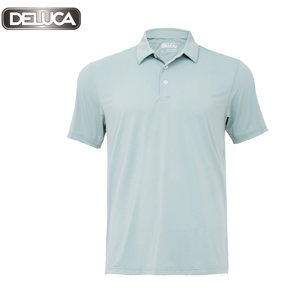 Áo Polo Nam Shirt MS26-DELUCA, Màu Xanh Lá-Áo PoLo Chơi Golf Có Cổ- Áo POLO Chơi Thể Thao Mẫu Mới 2023.