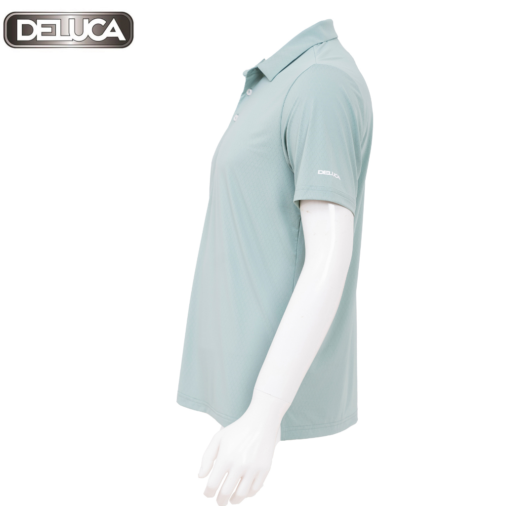 Áo Polo Nam Shirt MS26-DELUCA, Màu Xanh Lá-Áo PoLo Chơi Golf Có Cổ- Áo POLO Chơi Thể Thao Mẫu Mới 2023.