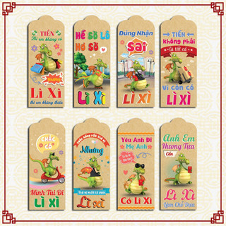 Set 200 bao lì xì Tết Nguyên Đán giao đủ mẫu(Mẫu 2)⚡FREESHIP⚡lì xì 2024 giá sỉ tận xưởng