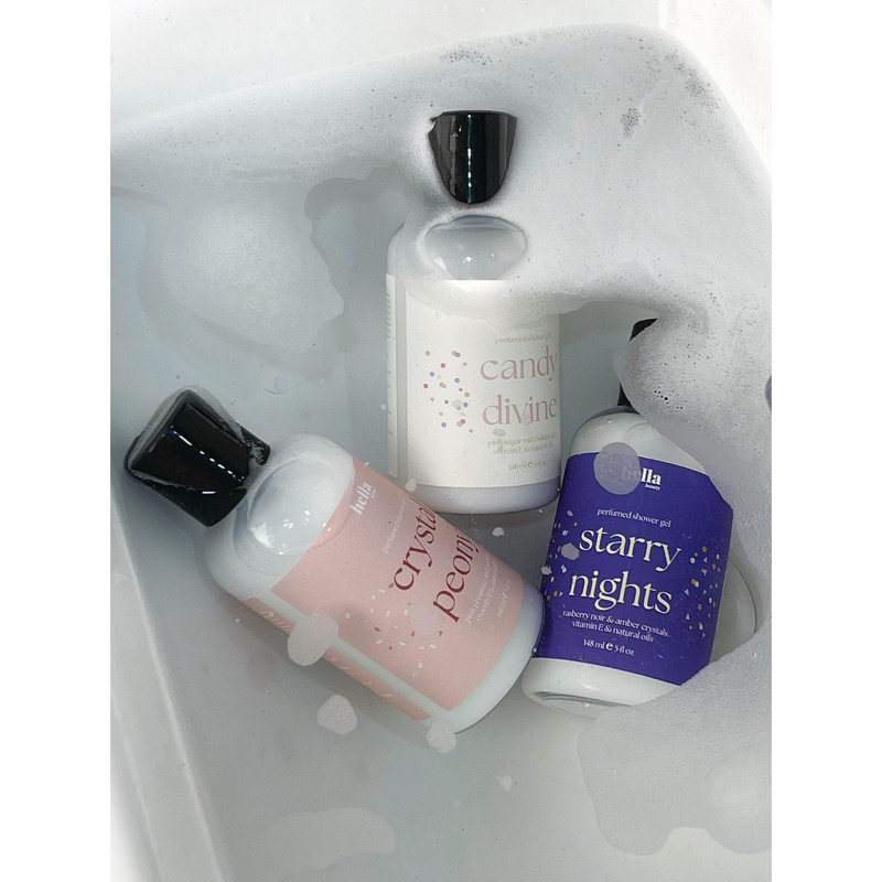 ❌NEW❌ sữa tắm crystal peony HELLA