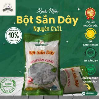 Bột sắn dây nguyên chất thành nhàn - kinh môn - hải dương - bột sắn giúp giải nhiệt, túi được hút chân không - túi 1kg.
