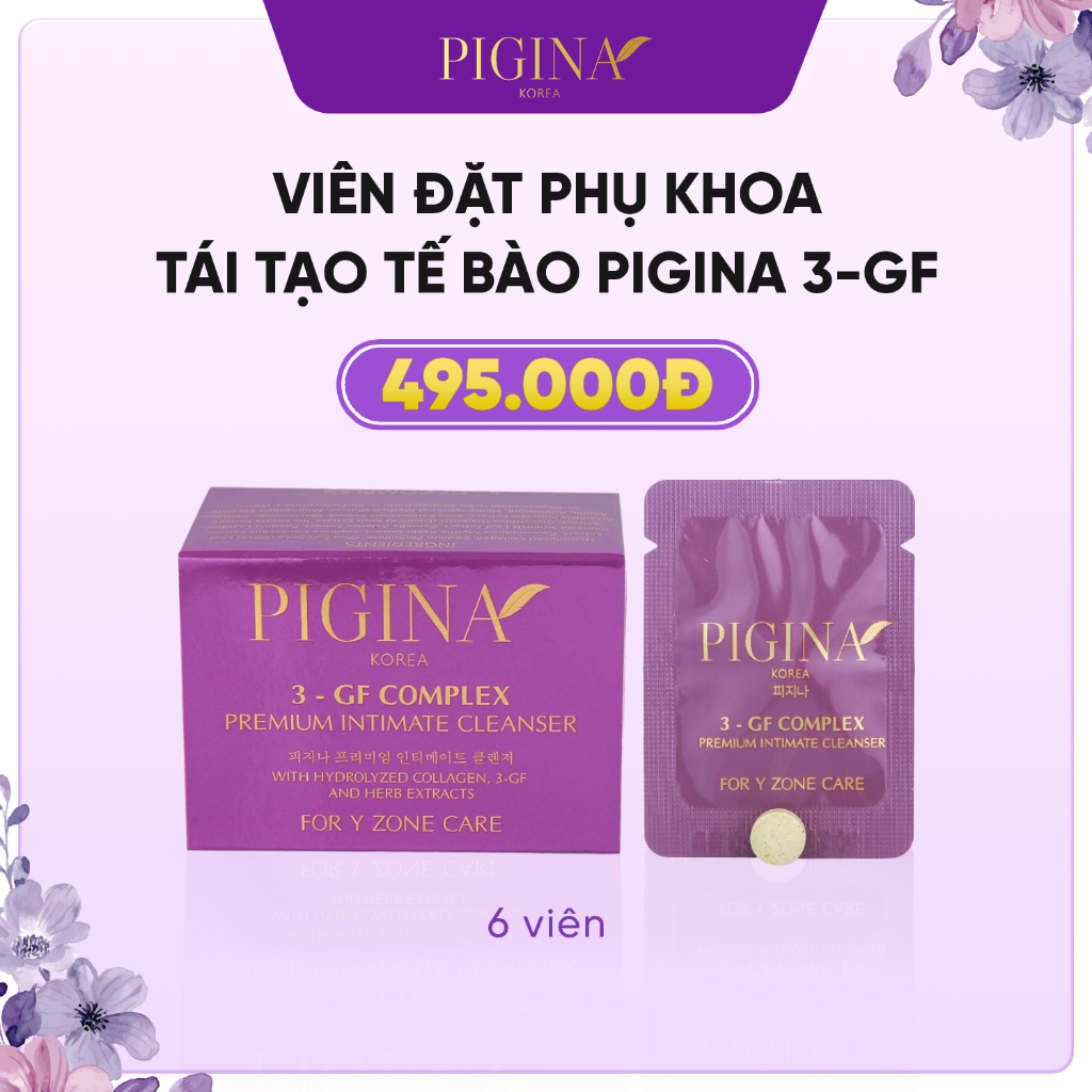 Sản phẩm vệ sinh phụ nữ Pigina (6 viên)