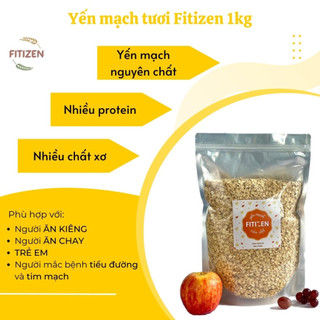 Yến mạch nguyên chất, nguyên cám - thực phẩm hỗ trợ giảm cân được sử dụng nhiều nhất - 1kg