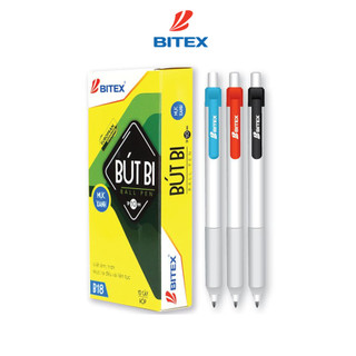 Bút bi Bitex mực xanh/đỏ/đen B18