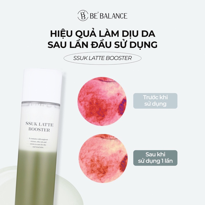 Nước thần Bebalance - Ssuk Latte Booster 120ml