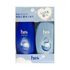 ⚠️FREESHIP⚠️ Bộ Dầu Gội Xả H&S cho tóc gàu ngứa Nhật Bản 450ml
