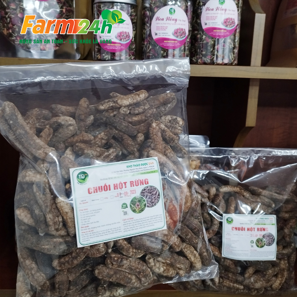 Chuối hột rừng chính hiệu, khô, sạch, thơm, giảm đau xương khớp, ngừa Gout, sỏi thận, đồ ngâm bồi bổ sức khỏe