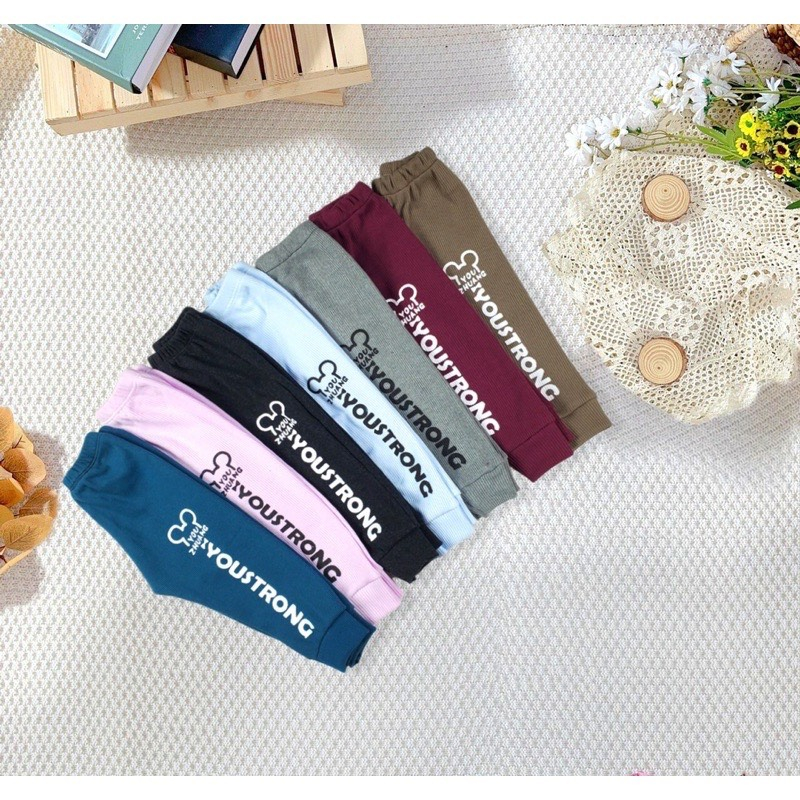 QUẦN DAI BÉ TRAI BÉ GÁI RICHKID, QUẦN DÀI CHẤT LIỆU COTTON LEN THOẢI MAI CHO BÉ