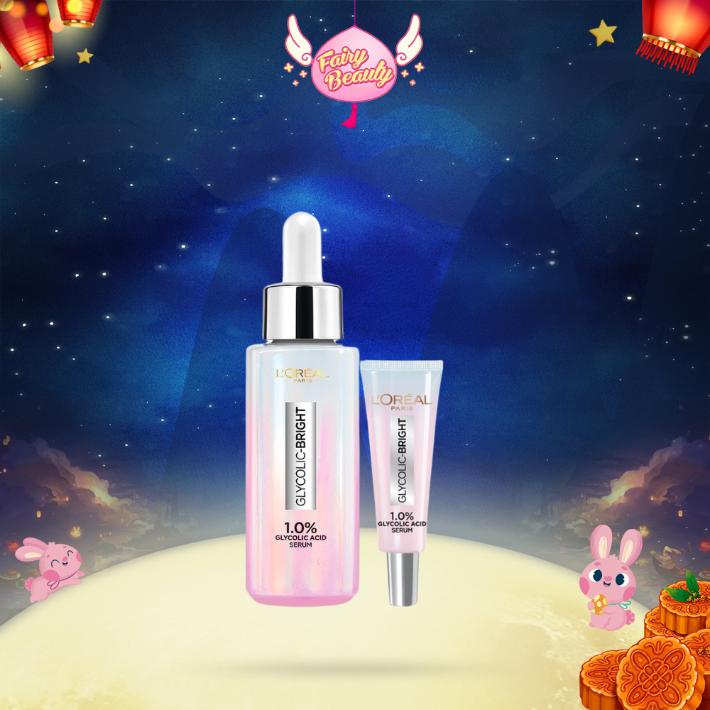 Tinh Chất Chứa AHA Giúp Mờ Thâm Nám Và Sáng Da Mềm Mịn Glycolic Bright 1.0% Glycolic Acid 30/15/7.5ml