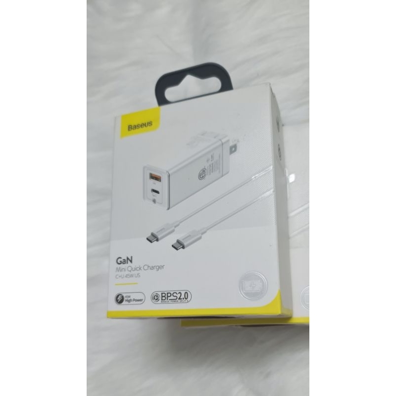 Sạc Baseus GaN 3 pro 65W GAN5 Pro 100uw sạc nhanh 4.0 QC 3.0 PD USB