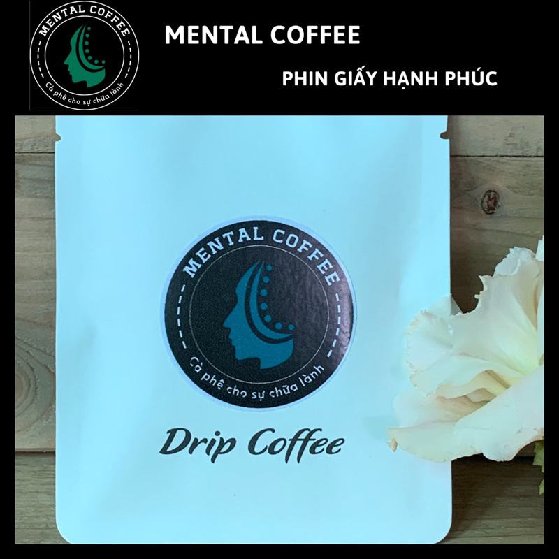 Phin giấy C/hữa Lành MENTAL COFFEE combo 7 phin cho 7 ngày trong tuần (Cà phê tinh thần)