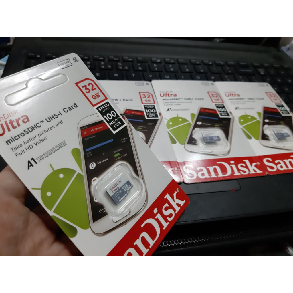 Thẻ nhớ Sandisk chính hãng 64G/32G/16G/8G/4G/2G dùng cho điện thoại, camera, máy ảnh, tốc độ cao, bảo hành 1 năm