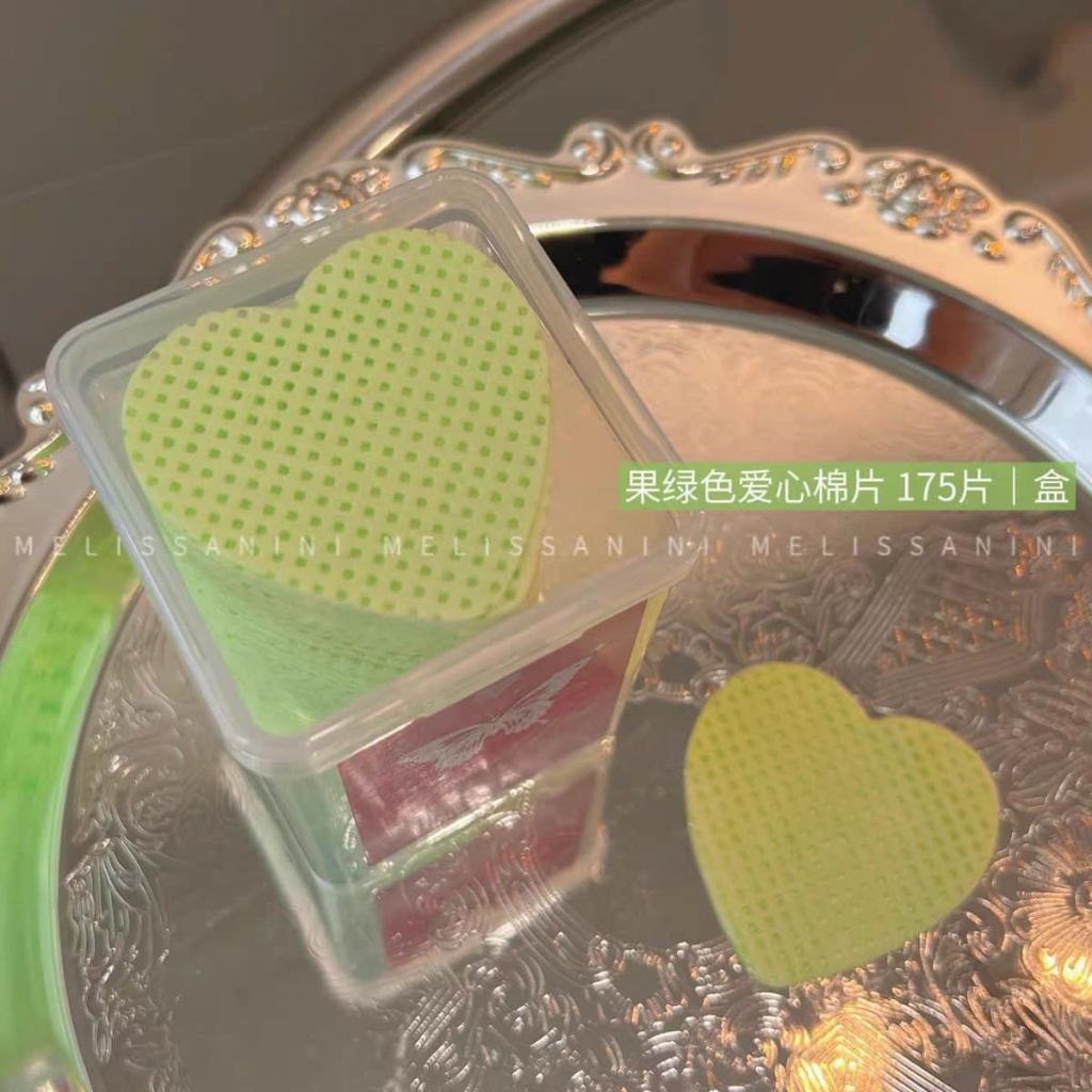 Giấy lau Gel trái tim Nail care