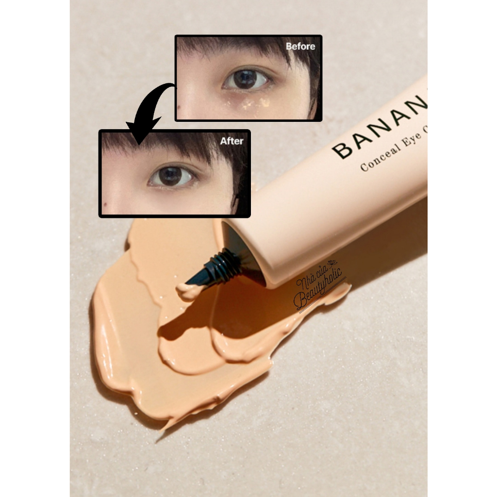 Kem dưỡng mắt che quầng thâm SHAISHAISHAI BANANA CONCEAL EYE CREAM