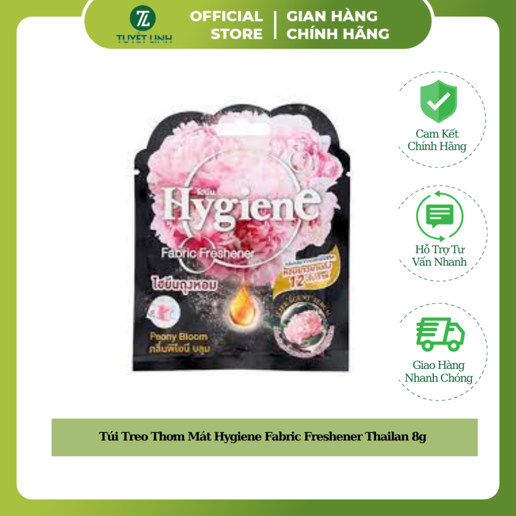 Túi Treo Thơm Mát Hygiene Fabric Freshener Thailand