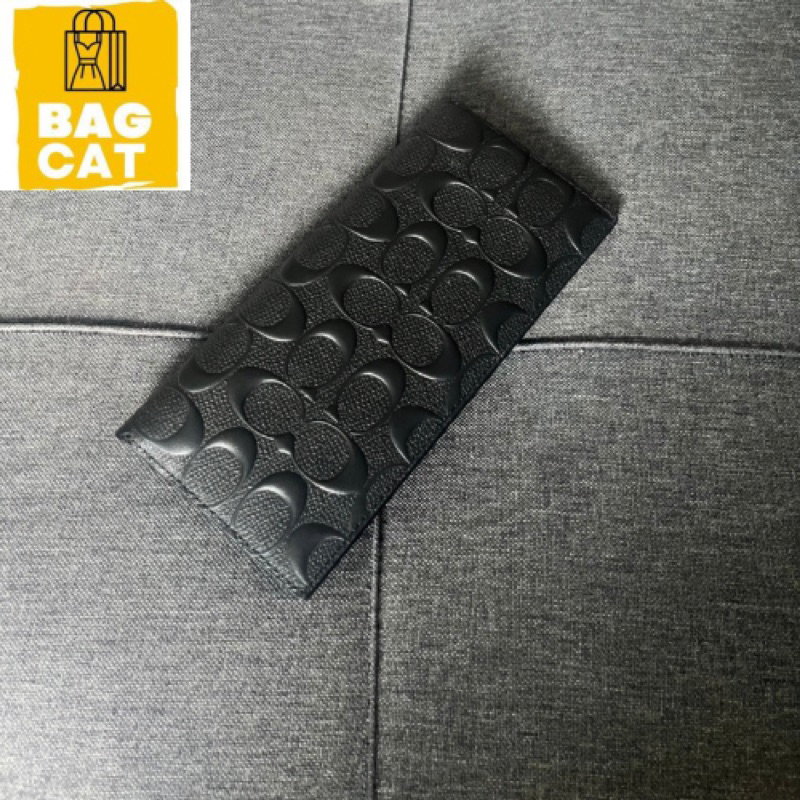 Sẵn Ví cầm tay Coach Breast Pocket Wallet In Signature Leather