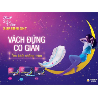 Combo 2 gói bvs ban đêm diana super night