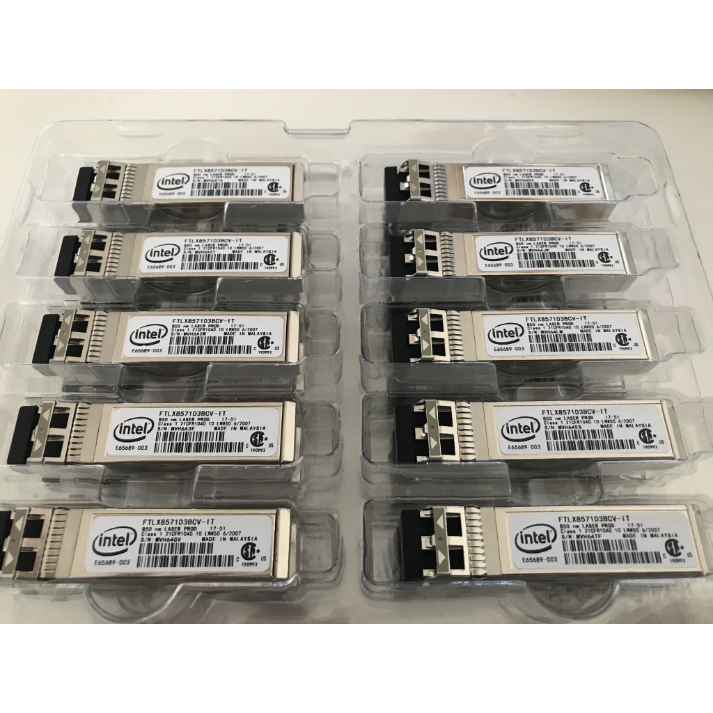 Card Quang 10G Intel X520 + Module INTEL Quang SFP + OPTICAL linh kiện chính hãng Shopcom