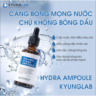 Serum căng bóng da kyunglab ha plus tinh chất cấp nước hydra ampoule 50ml