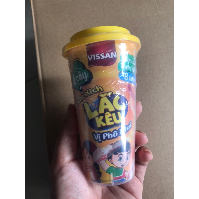 Xúc xích lắc phô mai Vissan 56g