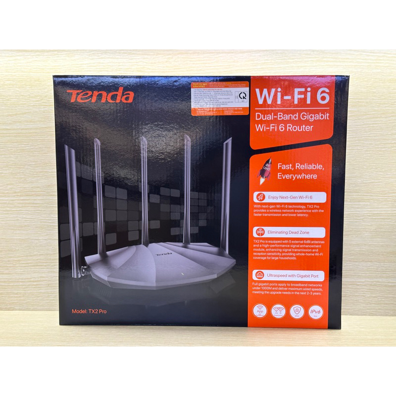 Router Wifi Tenda TX2 Pro