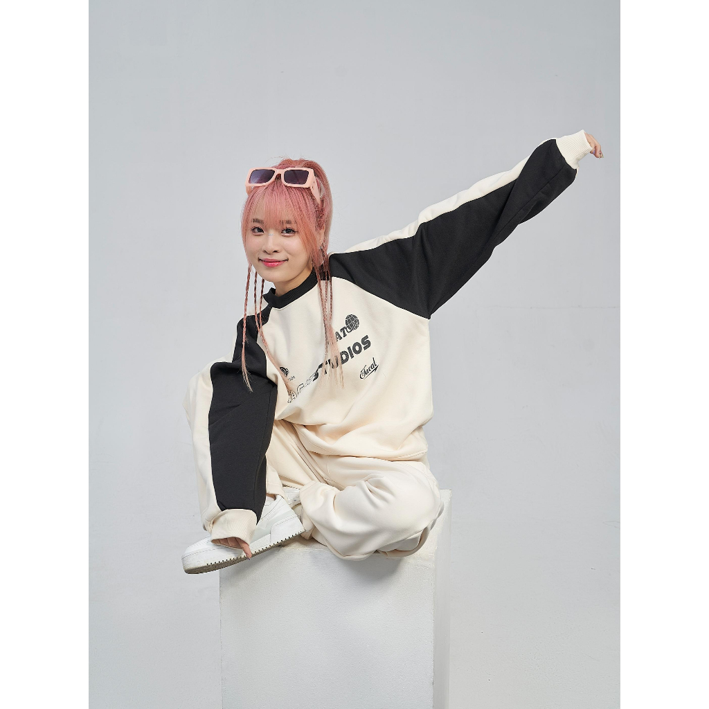 Áo SWEATER nỉ Bông C1 - TACAT STUDIO UNISEX nam nữ LOCAL BRAND