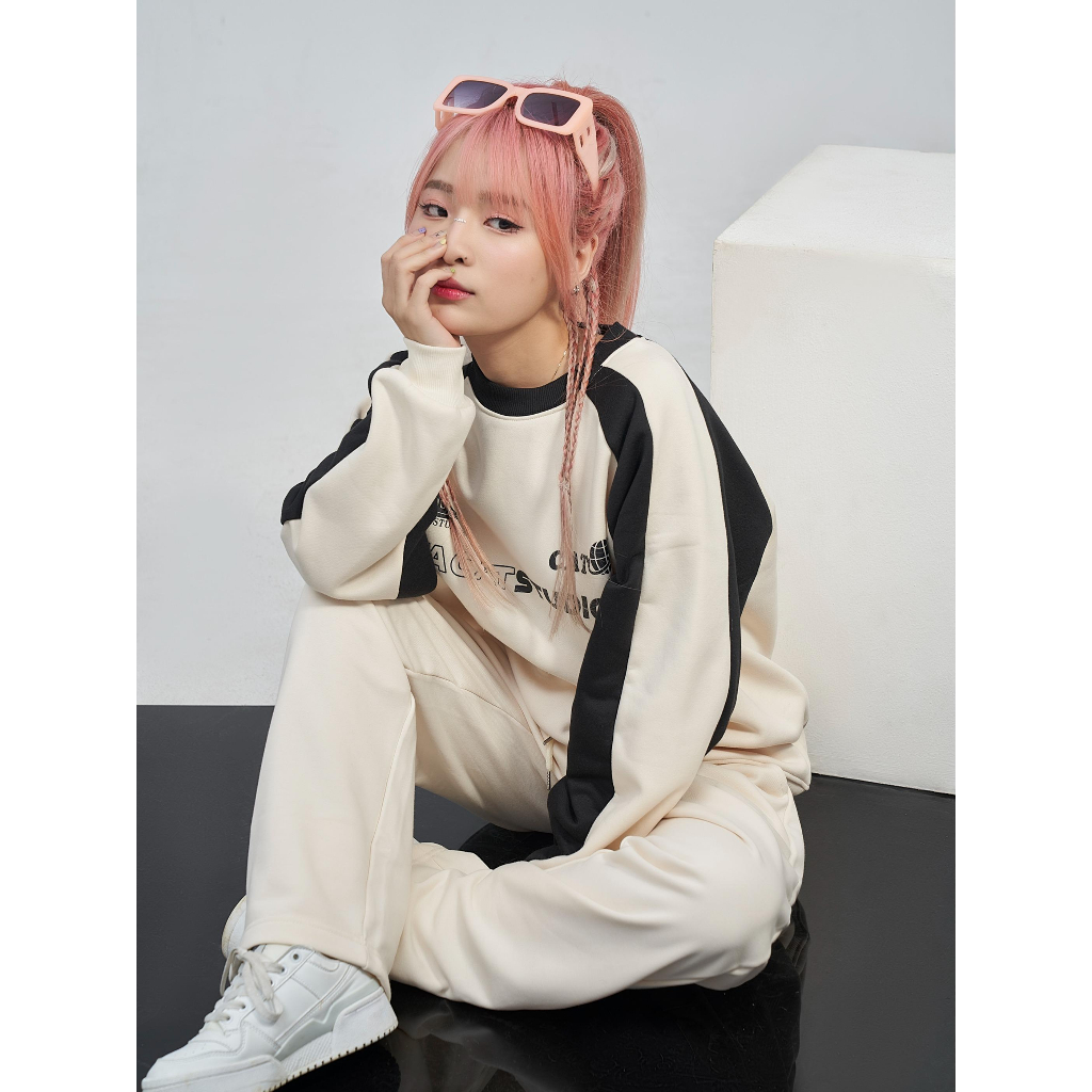 Áo SWEATER nỉ Bông C1 - TACAT STUDIO UNISEX nam nữ LOCAL BRAND