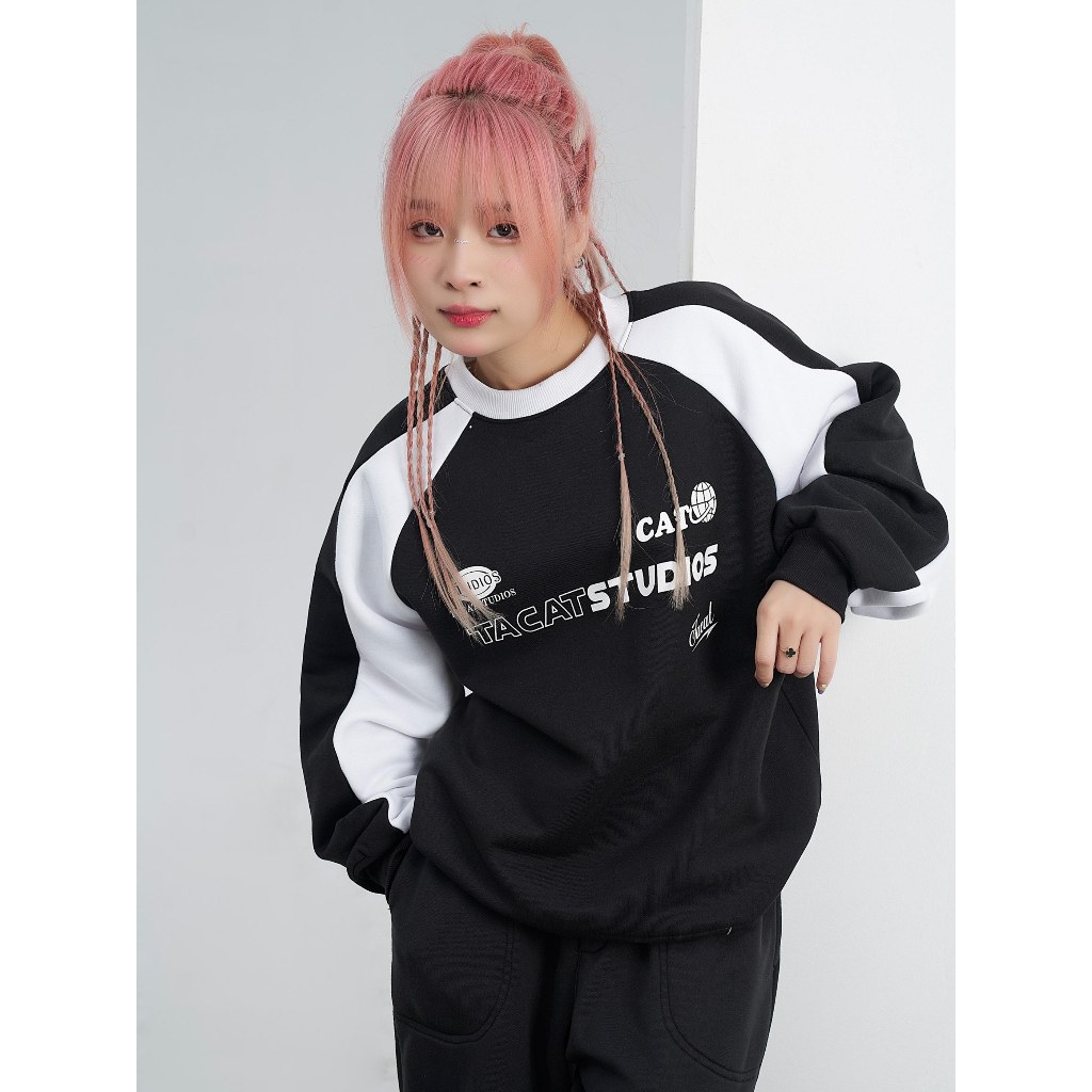 Áo SWEATER nỉ Bông C1 - TACAT STUDIO UNISEX nam nữ LOCAL BRAND