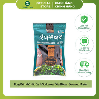 Rong Biển Khô Nấu Canh Godbawee Dried Brown Seaweed Mi Yuk 50g