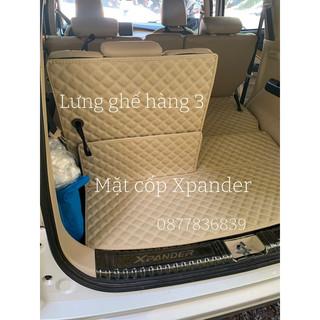 Thảm lót cốp xe Mitsubishi Xpander da nappa chịu nhiệt chống trầy