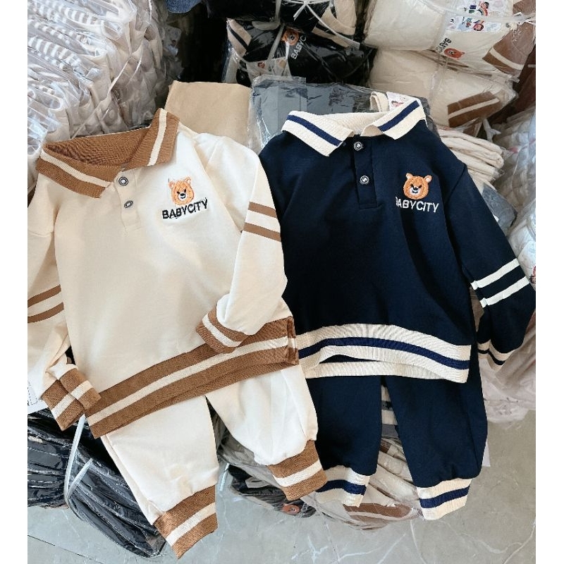 Bộ da cá tàu bé trai