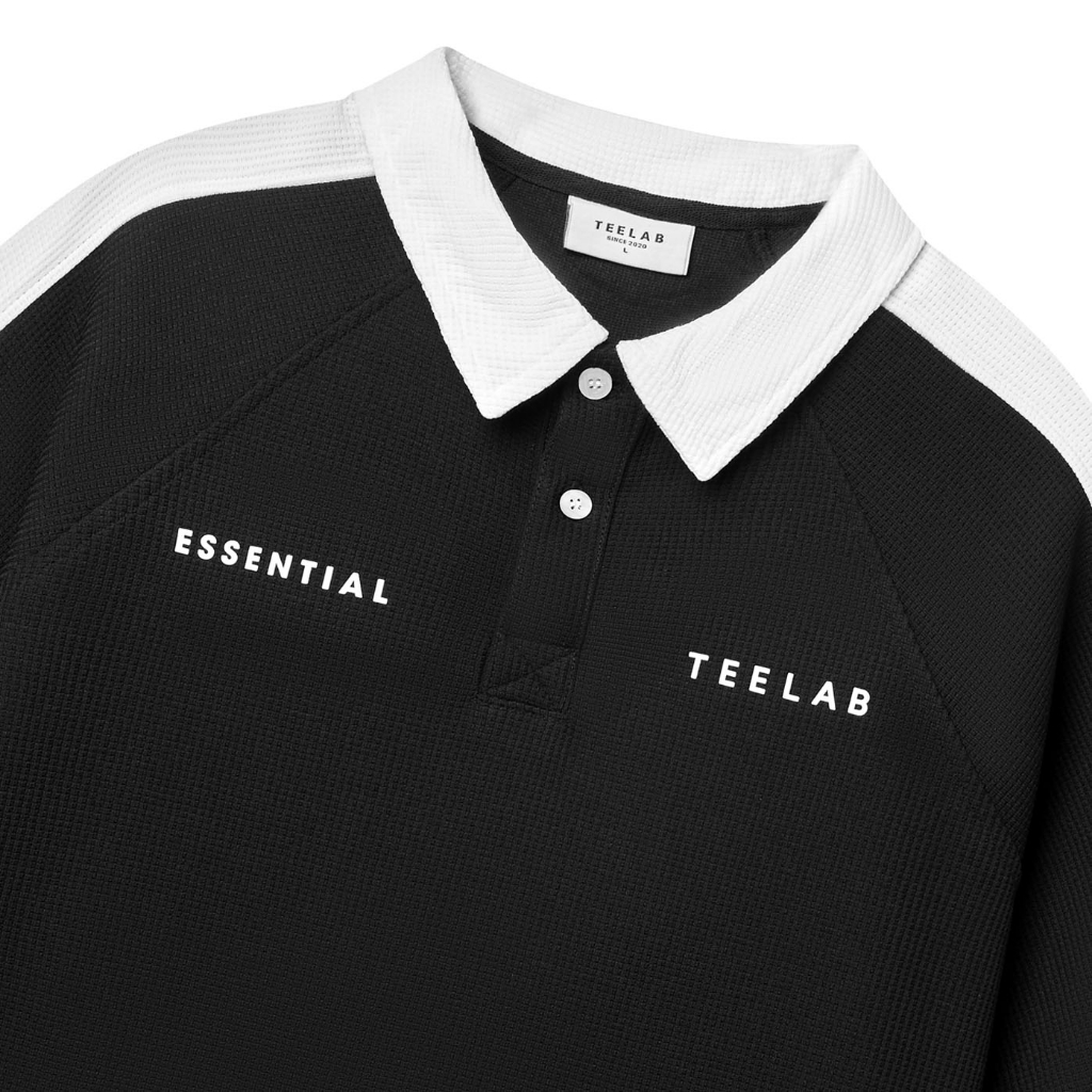 Áo Polo Teelab Local Brand Raglan Waffle AP043