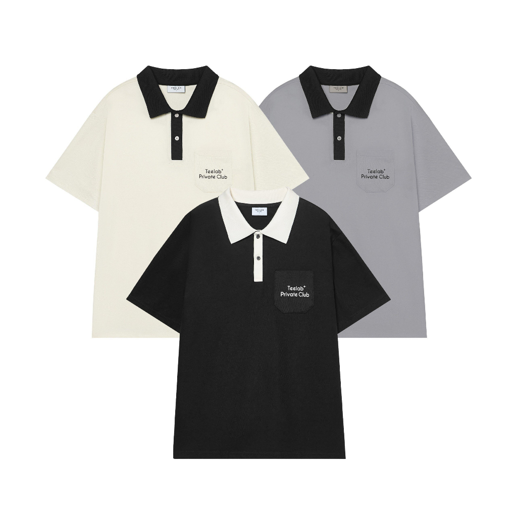 Áo Polo Teelab Private Club Embroidered Logo AP044