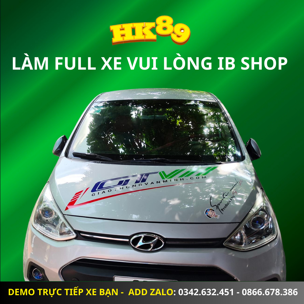 Tem xe Logo Hội Giao Thông Văn Minh  - Logo Hội GTVM