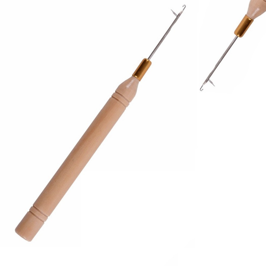 Cây nối tóc lông vũ, que dụng cụ móc tóc lông vũ chuyên dụng cho salon